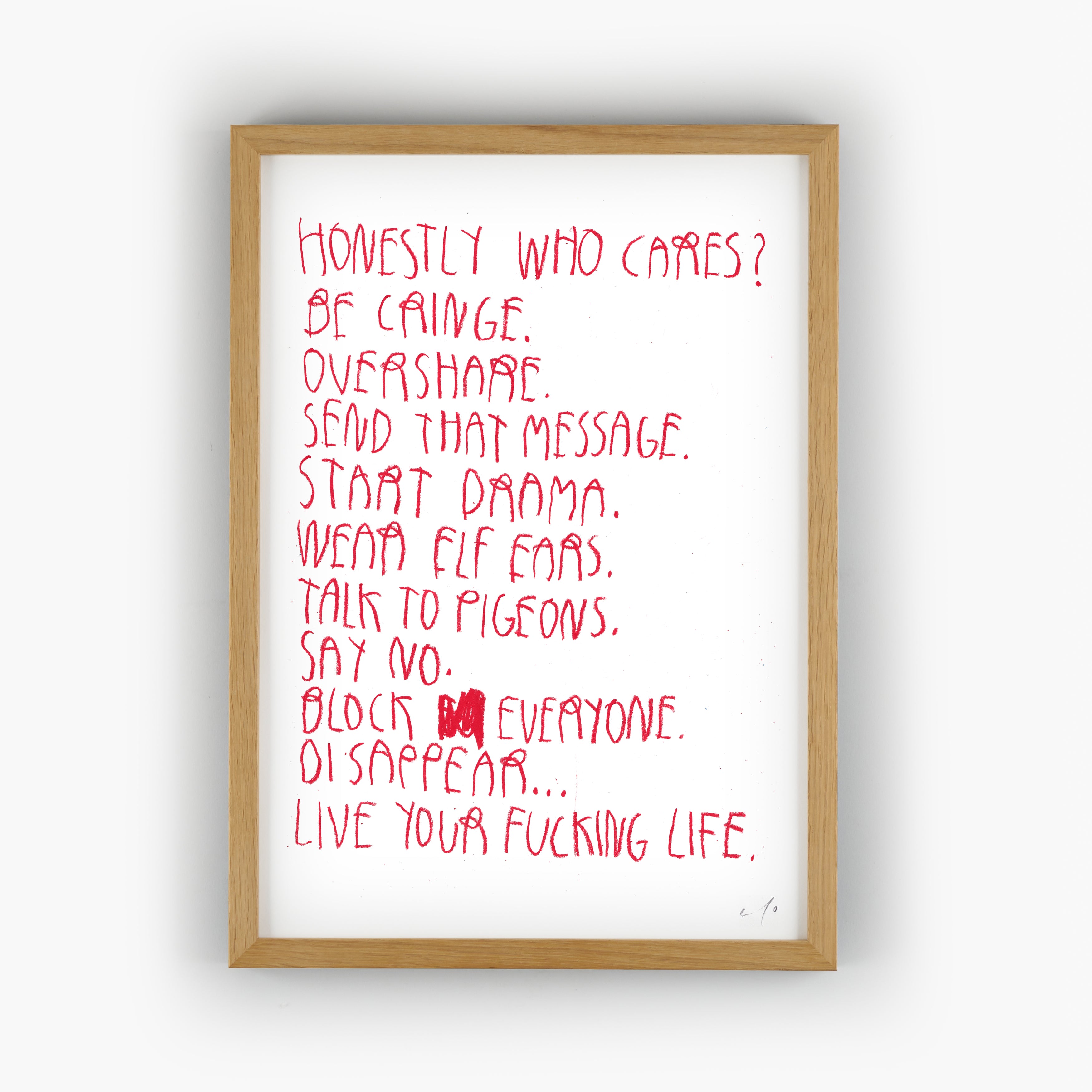 Collector Set - Oak Frame